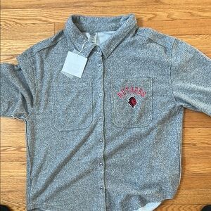 Gray Rutgers Woman’s Shirt Game Day Couture